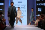 Model walks the ramp for Antar Agni Show at Lakme Fashion Week 2015 Day 2 on 19th March 2015